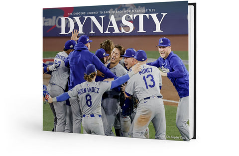 Dodgers Championship Book – Los Angeles Dodgers 2025 Season Hardcover Collector’s Edition POD Book - YinzerShop