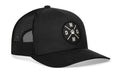 Dog Mom Trucker Hat Embroidered | Black Dog Snapback Trucker - YinzerShop