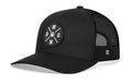 Dog Mom Trucker Hat Embroidered | Black Dog Snapback Trucker - YinzerShop