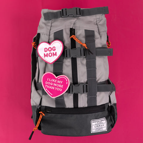 I Like My Dog More Than You Heart Patch