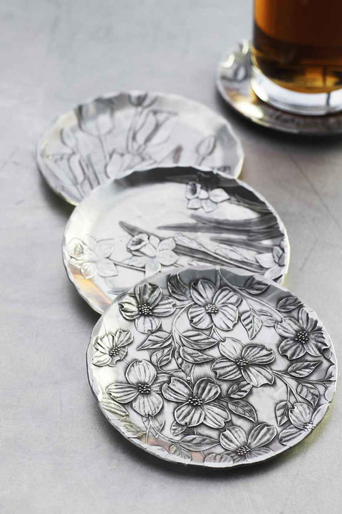 Dogwood Coaster – Wooden Drink Coaster for Table Protection | Wendell August Forge - YinzerShop