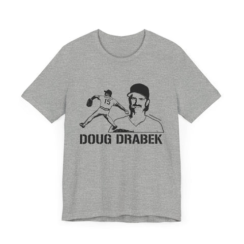 Doug Drabek Legend T-Shirt - Unisex bella+canvas 3001 Short Sleeve Tee T-Shirt - YinzerShop