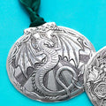 Dragon Ornament - Mystical Handcrafted Keepsake Gift for Children & Grandchildren - YinzerShop