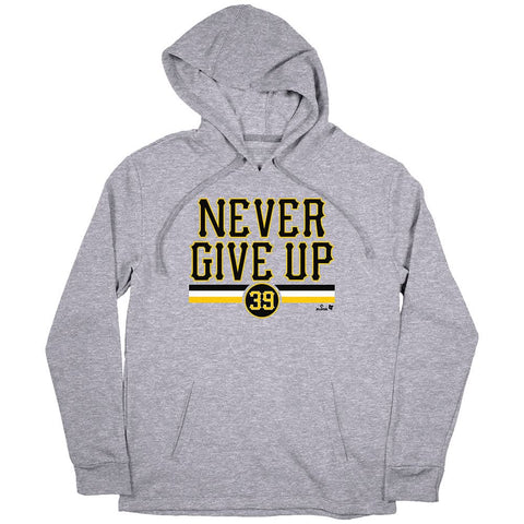 Drew Maggi: Never Give Up Pittsburgh Pirates-Pro Baseball - YinzerShop
