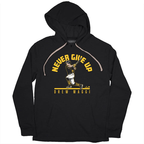 Drew Maggi: Never Give Up Swing Pittsburgh Pirates-Pro Baseball - YinzerShop