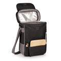 Duet Wine Cheese Tote - Pittsburgh Steelers Portable Wine Cooler Bag With Corkscrew Licensed - YinzerShop