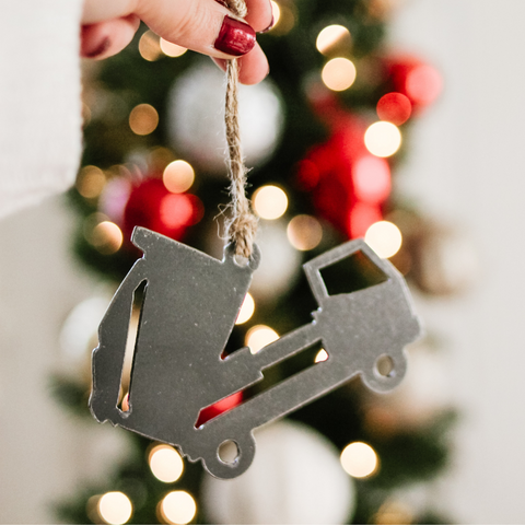 Dump Truck Ornament