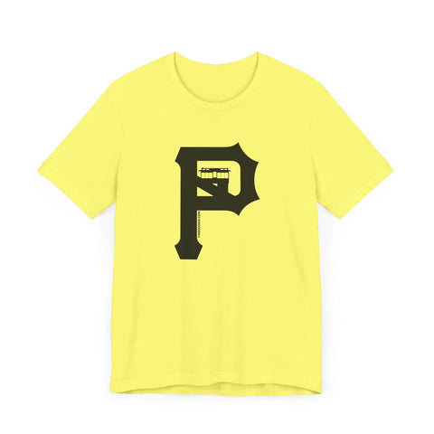 Duquesne Incline - P for Pittsburgh Series - Short Sleeve Shirt T-Shirt - YinzerShop