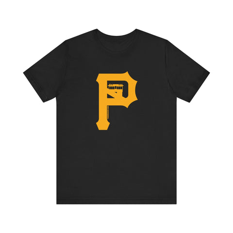 Duquesne Incline - P for Pittsburgh Series - Short Sleeve Shirt T-Shirt - YinzerShop