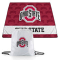 Ohio State Buckeyes - Impresa Picnic Blanket  Picnic Time Family of Brands Black & White  