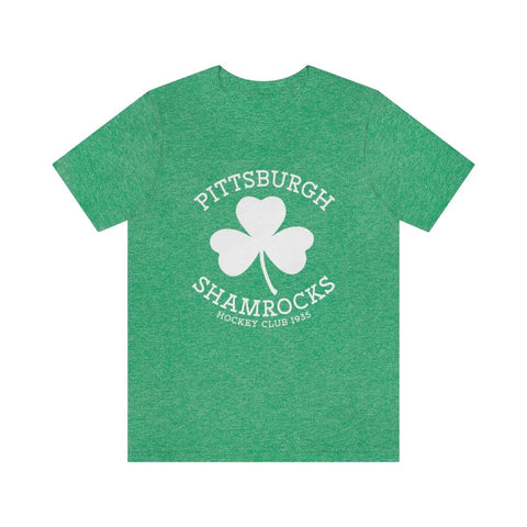 Pittsburgh Shamrocks T-Shirt (Premium Lightweight) T-Shirt Vintage Ice Hockey   