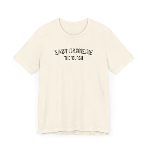 East Carnegie - The Burgh Neighborhood Series - Unisex Jersey Short Sleeve Tee T-Shirt - YinzerShop