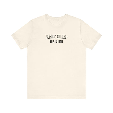 East Hills - The Burgh Neighborhood Series - Unisex Jersey Short Sleeve Tee T-Shirt - YinzerShop
