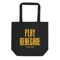 Play Renegade Eco Tote Bag Tote YinzerShop