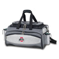 Ohio State Buckeyes - Vulcan Portable Propane Grill & Cooler Tote  Picnic Time Family of Brands Black  