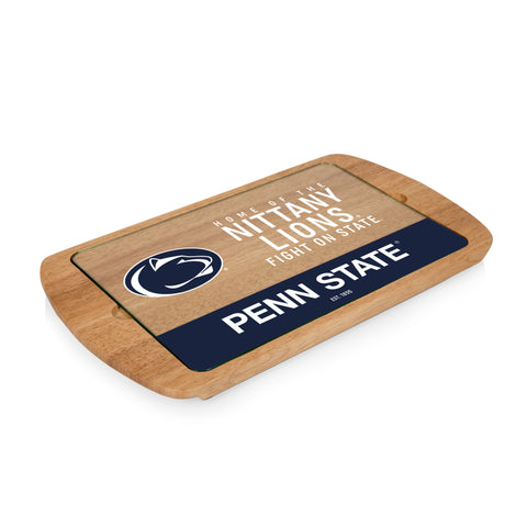 Penn State Nittany Lions - Billboard Glass Top Serving Tray Serveware Picnic Time Family of Brands   