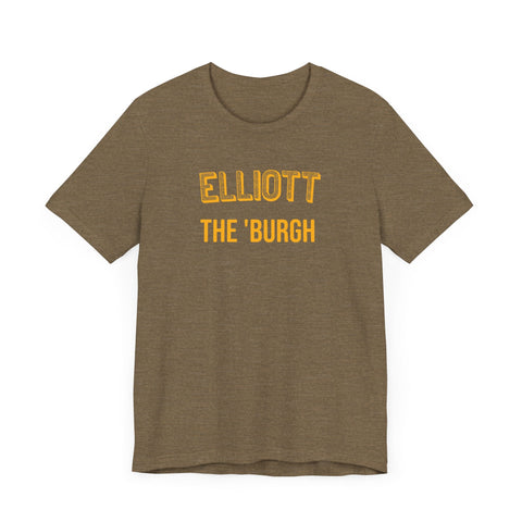 Elliot - The Burgh Neighborhood Series - Unisex Jersey Short Sleeve Tee T-Shirt - YinzerShop