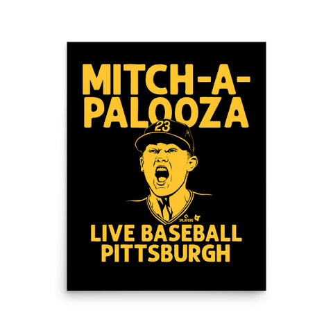 Pittsburgh Pirates Mitch Keller: Mitch-A-Palooza Art Print Artwork Artwork BreakingT 16″×20″  