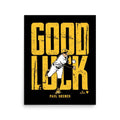 Pittsburgh Pirates Paul Skenes: Good Luck Art Print Artwork Artwork BreakingT   