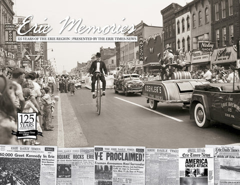 Erie Memories Book - Historical Photo Book & Hardcover Collector's Edition Book - YinzerShop