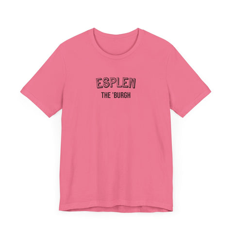 Esplen - The Burgh Neighborhood Series - Unisex Jersey Short Sleeve Tee T-Shirt - YinzerShop