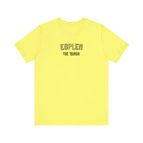 Esplen - The Burgh Neighborhood Series - Unisex Jersey Short Sleeve Tee T-Shirt - YinzerShop