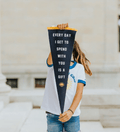 Every Day is a Gift Pennant – Kelle Hampton x Oxford Pennant Navy Cotton Flag Pennant - YinzerShop