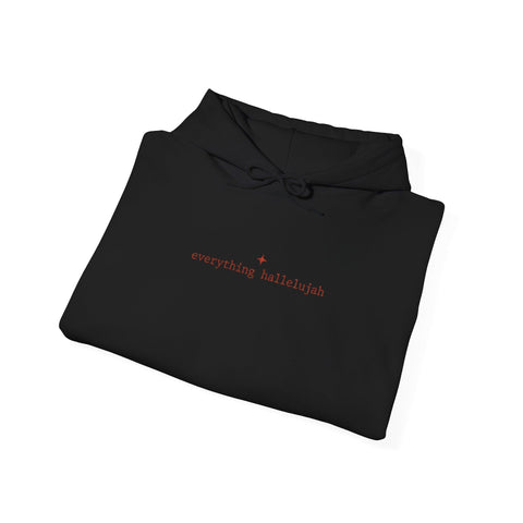 everything hallelujah Hoodie | playful gratitude, meme typography Hoodie - YinzerShop