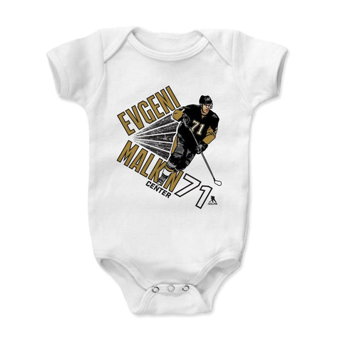 Evgeni Malkin Baby Bodysuit – Soft Cotton Fabric, Combed Cotton, Easy Change Design Kids Baby Onesie - YinzerShop
