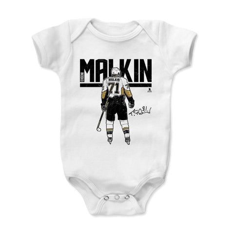 Evgeni Malkin Baby Onesie – Soft Cotton Baby Bodysuit With Reinforced Neck Opening Kids Baby Onesie - YinzerShop