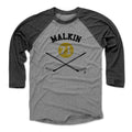 Evgeni Malkin Baseball T-Shirt – Premium Tri-Blend Shirt | 3/4 Sleeve Tee Men's Baseball T-Shirt - YinzerShop
