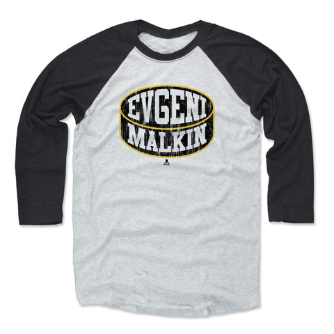 Evgeni Malkin Baseball T-Shirt – Unisex Tri-Blend Raglan 3/4 Sleeve Tee Men's Baseball T-Shirt - YinzerShop