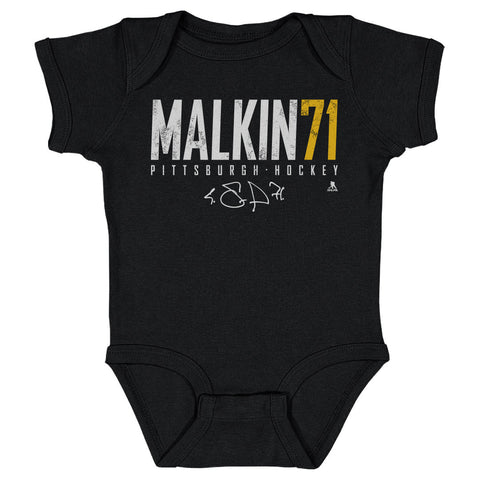 Evgeni Malkin Bodysuit – Soft Cotton Baby One-Piece | Pittsburgh Baby Clothes Kids Baby Onesie - YinzerShop