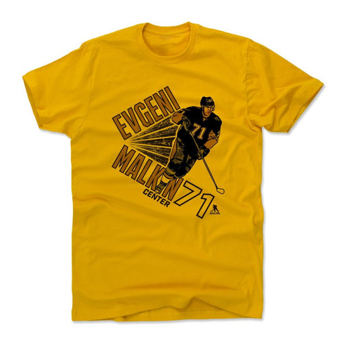 Evgeni Malkin Cotton T-Shirt – Durable Crewneck Tee For Summer Casual Wear Men's Cotton T-Shirt - YinzerShop