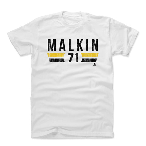 Evgeni Malkin Cotton T-Shirt – Regular Fit Crewneck Tee With Graphic Print Men's Cotton T-Shirt - YinzerShop