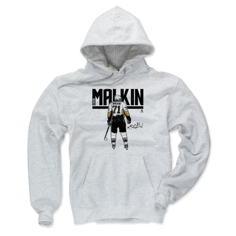 Evgeni Malkin Hoodie – Loose Fit Polyester Cotton Blend Athletic Pullover Sweatshirt Men's Hoodie - YinzerShop