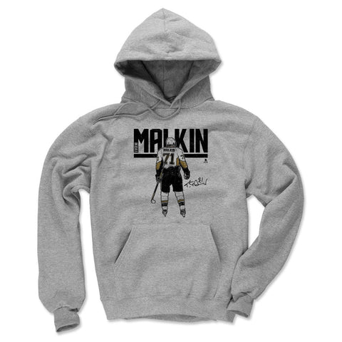 Evgeni Malkin Hoodie – Loose Fit Polyester Cotton Blend Athletic Pullover Sweatshirt Men's Hoodie - YinzerShop