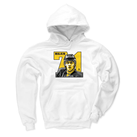 Evgeni Malkin Hoodie - Loose Fit Polyester Cotton Sweatshirt With Team Number Men's Hoodie - YinzerShop