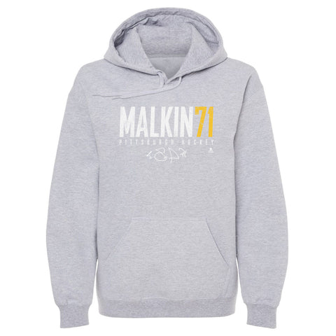 Evgeni Malkin Hoodie - Pittsburgh Hooded Sweatshirt with Digital Print, Regular Fit Men's Hoodie - YinzerShop