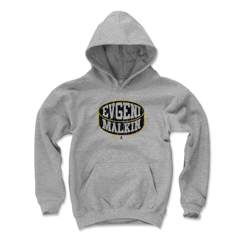 Evgeni Malkin Kids Hooded Sweatshirt – Loose Fit Polyester Cotton Blend Hoodie Kids Youth Hoodie - YinzerShop