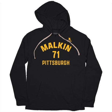 Evgeni Malkin: Pittsburgh Name & Number Pittsburgh Penguins-Pro Hockey - YinzerShop