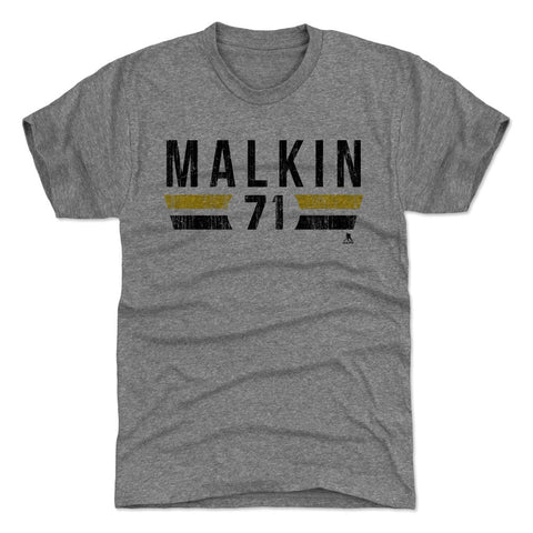 Evgeni Malkin Premium Tri Blend Shirt – Vintage Graphic Tee, Slim Fit Casual Wear Men's Premium T-Shirt - YinzerShop