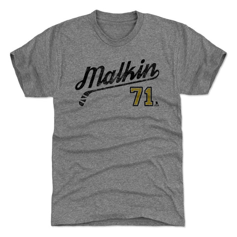 Evgeni Malkin Premium Tri Blend Shirt – Vintage Graphic Tee With Soft Breathable Fabric Men's Premium T-Shirt - YinzerShop