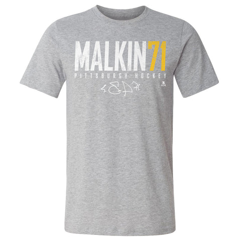 Evgeni Malkin Shirt – Pittsburgh Hockey Shirt | Cotton Crewneck Tee, Short Sleeve Men's Cotton T-Shirt - YinzerShop