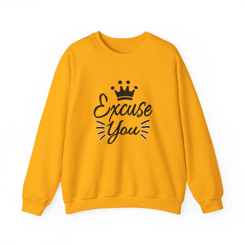 Excuse You (Pittsburgh Sarcasm Series) - Heavy Blend™ Crewneck Sweatshirt Sweatshirt - YinzerShop