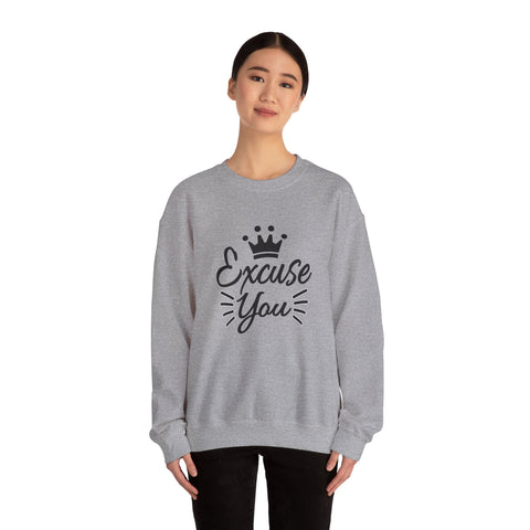Excuse You (Pittsburgh Sarcasm Series) - Heavy Blend™ Crewneck Sweatshirt Sweatshirt - YinzerShop