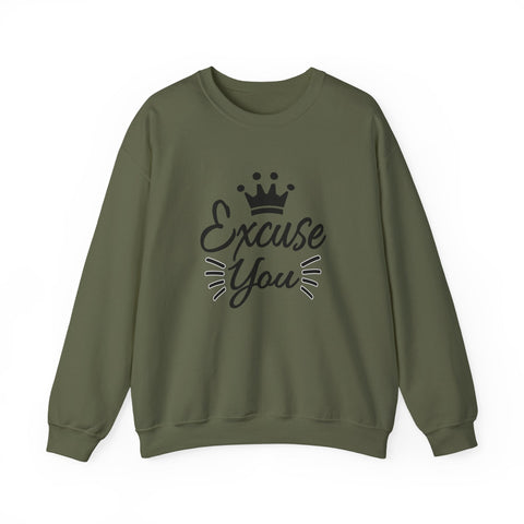 Excuse You (Pittsburgh Sarcasm Series) - Heavy Blend™ Crewneck Sweatshirt Sweatshirt - YinzerShop
