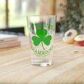 Pittsburgh Shamrocks Pint Glass  Vintage Ice Hockey   