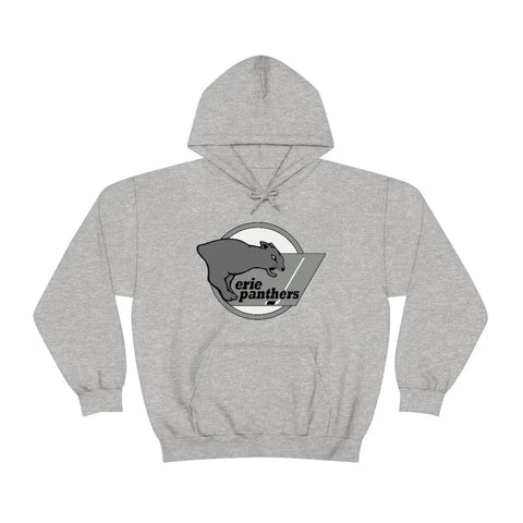 Erie Panthers Hoodie  Vintage Ice Hockey Sport Grey S 