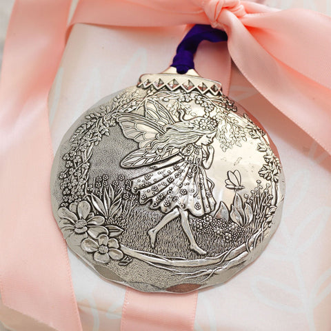Fairy Ornament – Hand-Hammered Aluminum Holiday Ornament | Wendell August Forge - YinzerShop